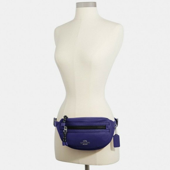 Coach Belt Leather Vale Cross Body Bag NWT - Picture 3 of 3